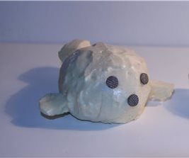 Белёк из монтажной пены и гвоздей