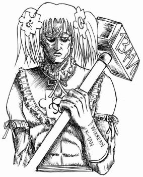 Викреанпе-тан как мужик с банхаммером