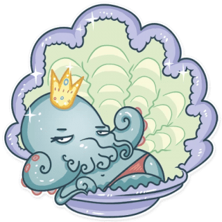 Ктулхо-стикер