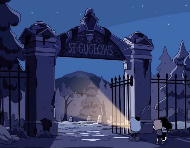 Файл:St. Guglows graveyard entrance.jpg