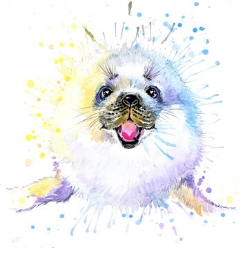 Изображение акварелью