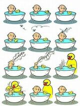 14.1.2024: Надувной человек для ванной.