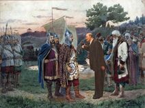 17.8.2022: Ленин дискутирует с варягами об историческом материализме.