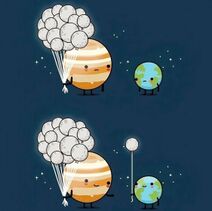 17.2.2023: Юпитер и теория появления Луны.