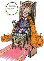 6.1.2022: Перекушал Елбасы новогодней колбасы: Хоть и к трону прибит, да уйти по нужде вдруг приспичило.