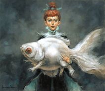 21.4.2022: Большой мохнатый рыб.