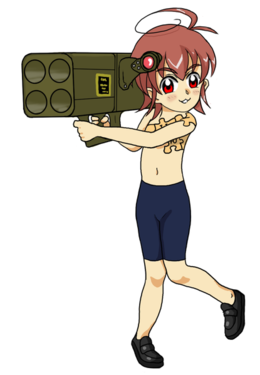 Unpe-tan, старый неофициальный маскот японской Ansaikuropedia