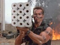 Туалетная бумага может превратиться в оружие