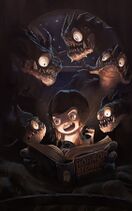 7.2.2019: Полное погружение в нашу действительность легко заменяют куча монстров и книжка с хоррором.