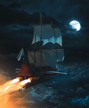 23.1.2020: Летучий корабль.