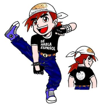 Инси-кун, персонаж испанской Inciclopedia