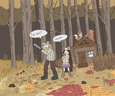 Лиса-оборотень в северорусских лесах, населëнных отаку-анимешниками.