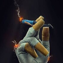 25.9.2019: Homo Sigaras курит человетты.