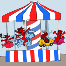 16.2.2023: Юные юниксоиды осваивают круговой трёхмерный массив