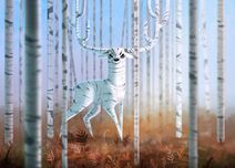 7.12.2019: Берёзовый олень.