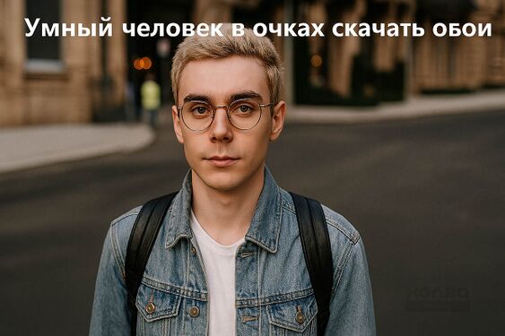 Фото популяризатора науки Яна Топлеса с подписью «умный человек в очках скачать обои» стало символом абсурда и метаиронии 