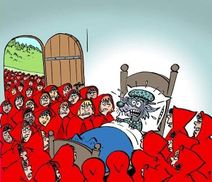 20.8.2020: Нашествие Красных Шапочек многодетной бабушки.