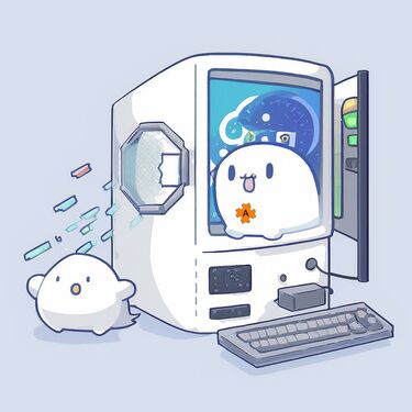 Версия появления Абси в результате опытов учëных бельков в своей лаборатории.