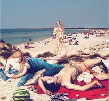4.6.2020: Ренессанс на пляже.