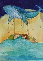 30.10.2018: Здесь кит и кот, и оба ловят сны, без удочки, грузила и блесны.